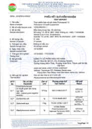 Phiếu kiểm nghiệm (COA) — bản 2